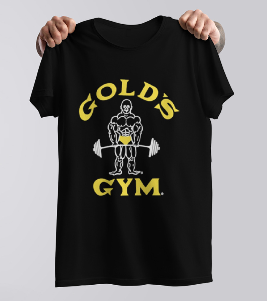 Gold's Gym Weightlifting Classic Icon Fitness T-Shirt