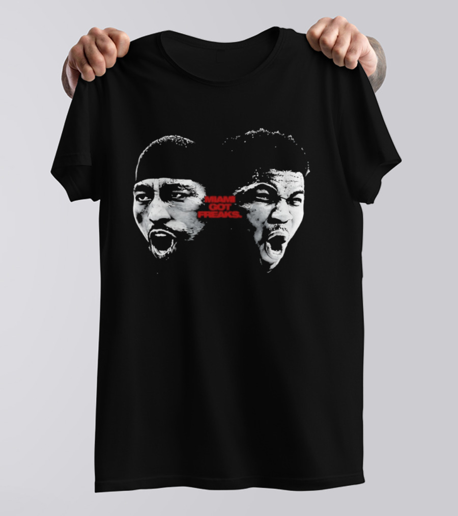 Method Man Redman Miami Got Freaks Faces T-Shirt