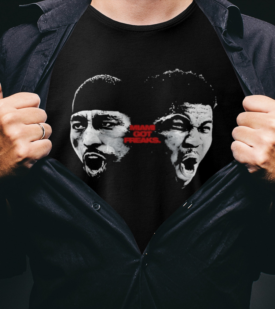 Method Man Redman Miami Got Freaks Faces T-Shirt