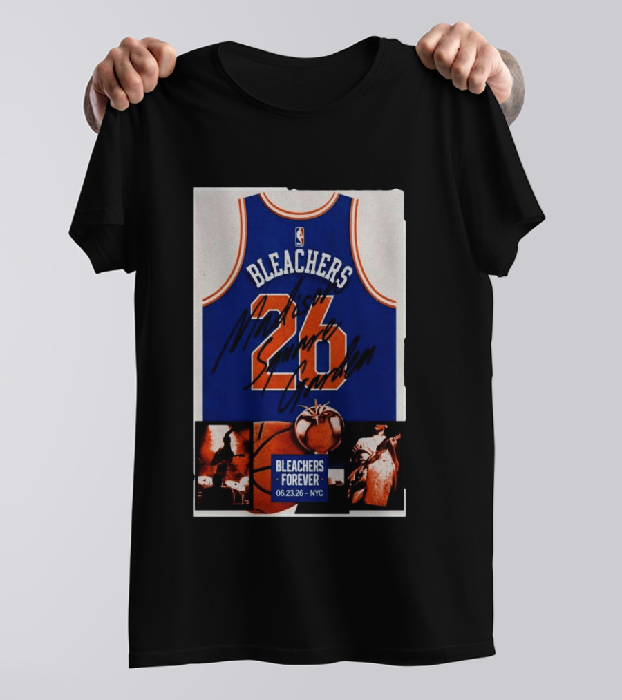 Bleachers Forever 26 Madison Square Garden NYC 06.23.26 NBA T-Shirt