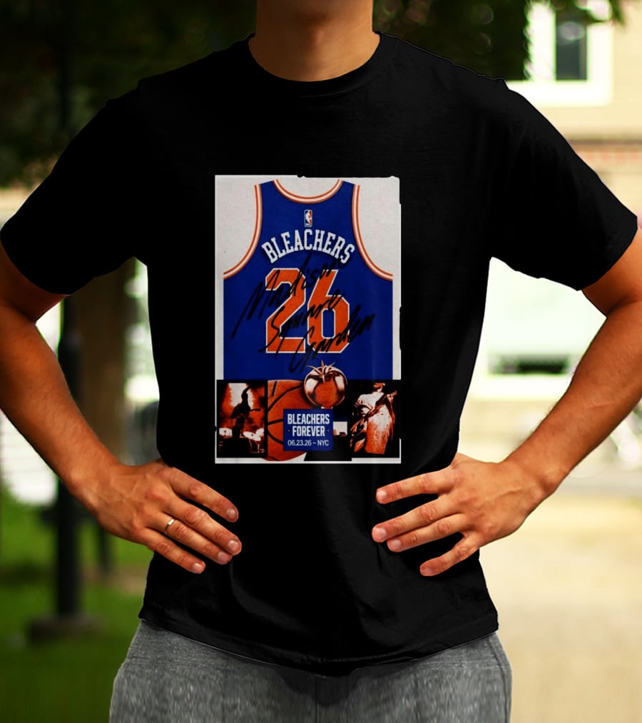 Bleachers Forever 26 Madison Square Garden NYC 06.23.26 NBA T-Shirt