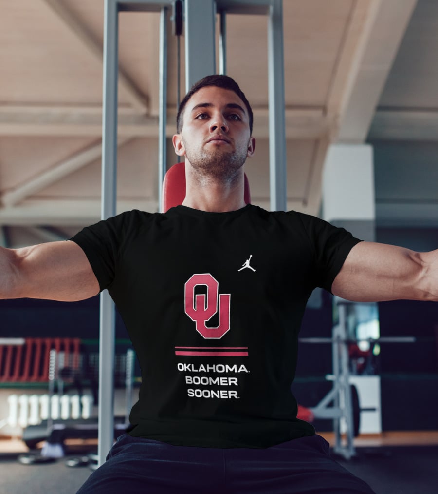 Oklahoma Sooners OU Boomer Jumpman T-Shirt