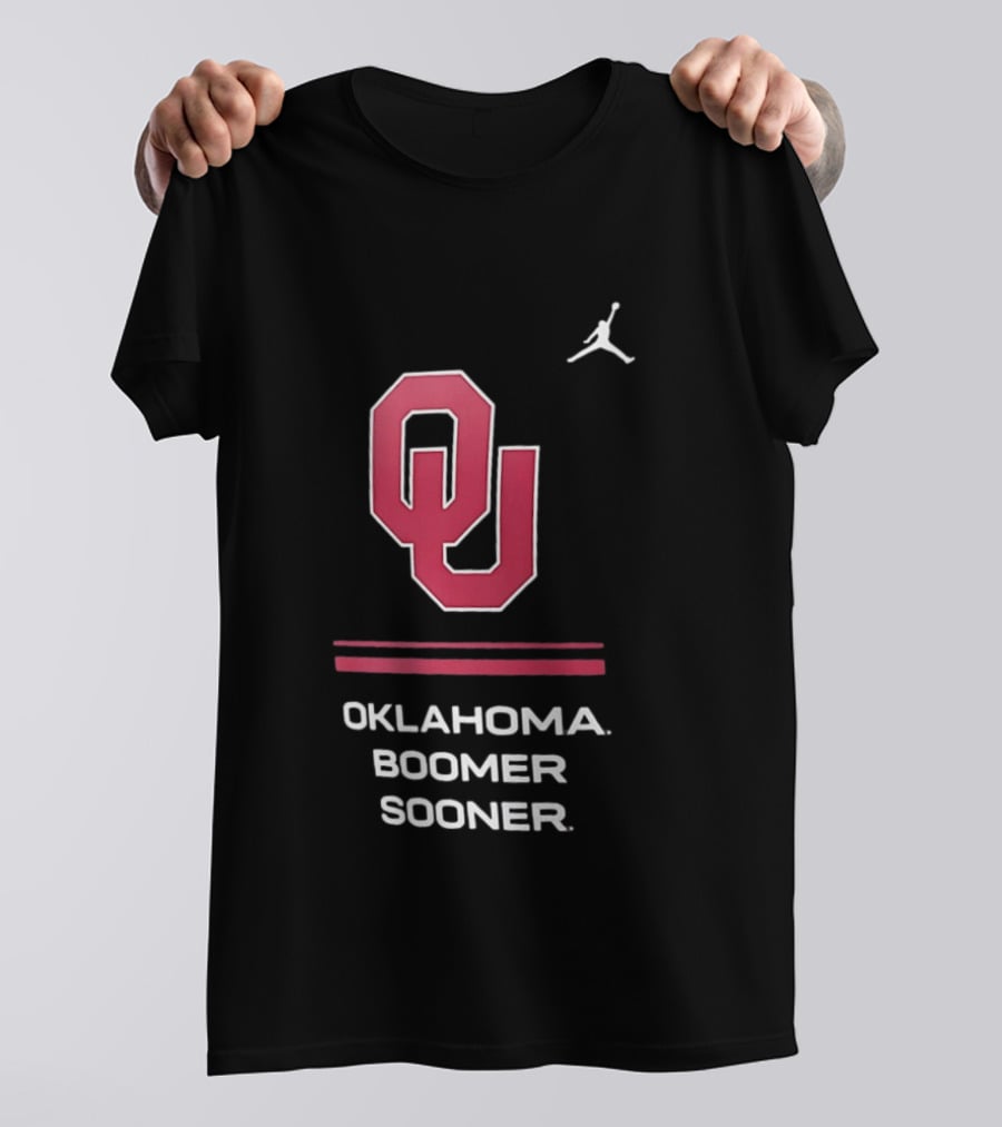 Oklahoma Sooners OU Boomer Jumpman T-Shirt