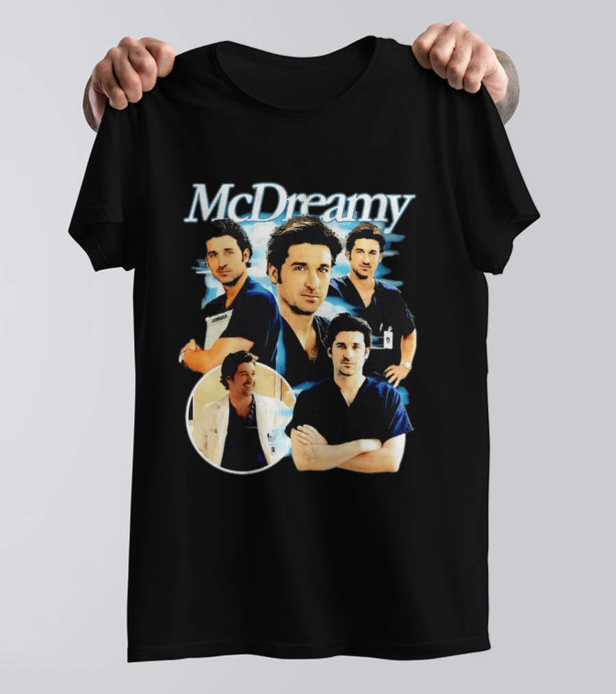McDreamy Patrick Dempsey Doctor Characters Compilation T-Shirt