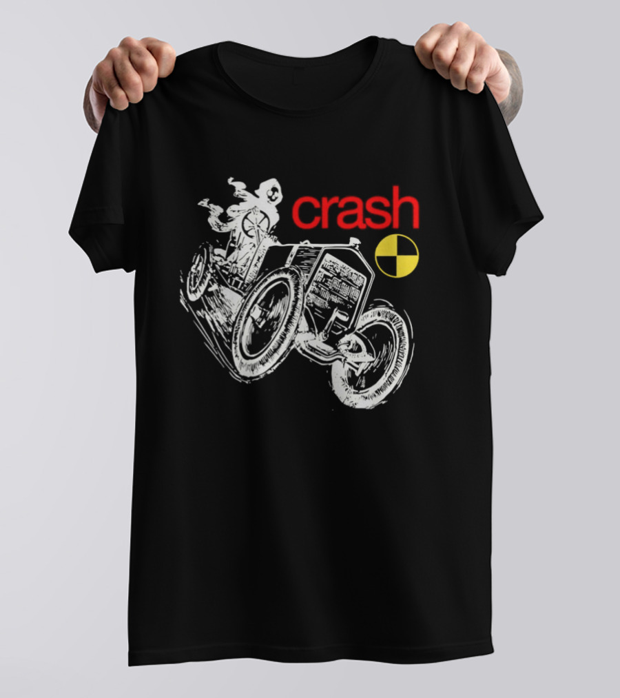Crash Skeleton Motorcycle Test Dummy T-Shirt