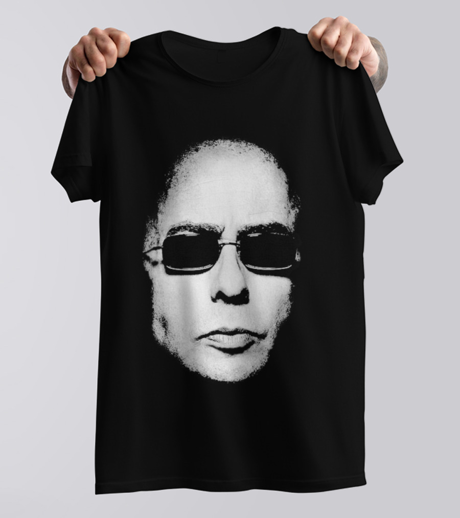 Indio Solari Redonditos De Ricota Bald Sunglasses Face T-Shirt