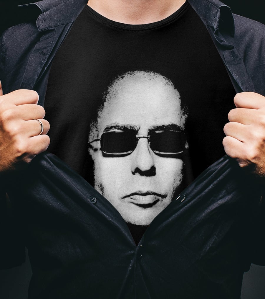 Indio Solari Redonditos De Ricota Bald Sunglasses Face T-Shirt