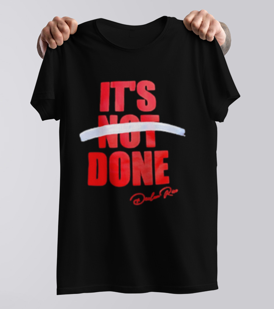 Declan Rice Arsenal FC Premier League Its Not Done T-Shirt