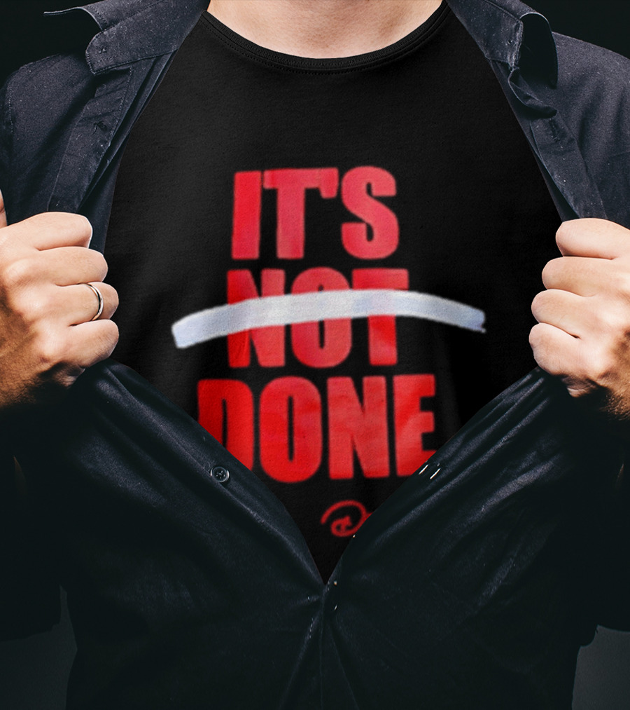 Declan Rice Arsenal FC Premier League Its Not Done T-Shirt