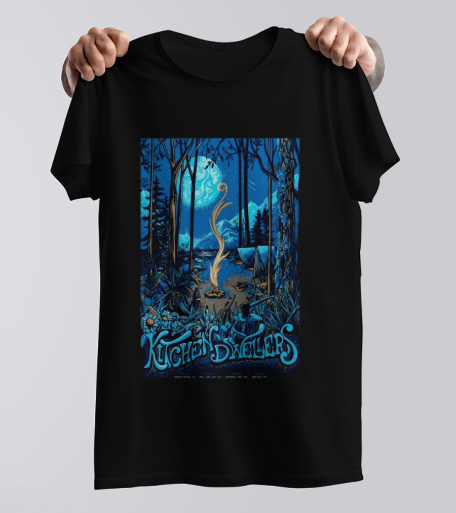Kitchen Dwellers Live In Crystal Bay Nevada June 25 2026 Concert T-Shirt