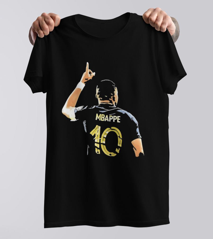 Kylian Mbappe France Number 10 MBAPPE Soccer Football Fan Gear T-Shirt