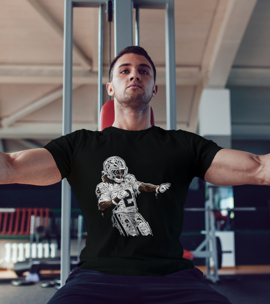 Las Vegas Raiders Ashton Jeanty 2 Football Player T-Shirt