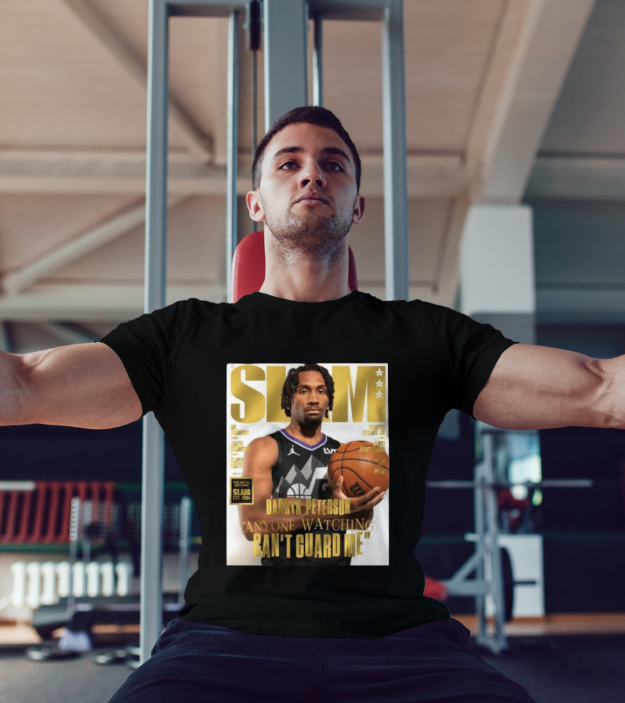 SLAM Gold Darryn Peterson Anyone Ing Can't Guard Me T-Shirt