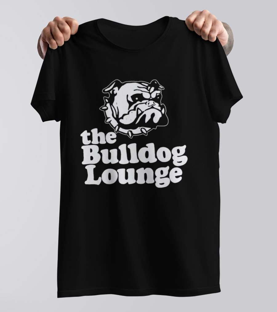 The Bulldog Lounge Dog Lover Bar Pub T-Shirt