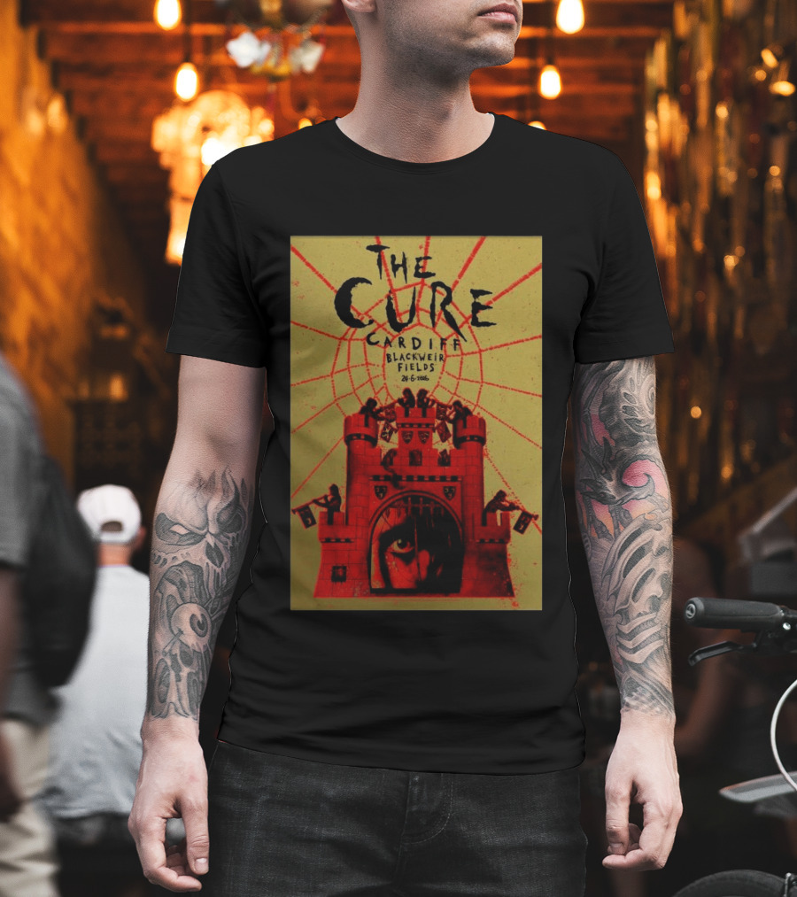 The Cure Cardiff Blackweir Fields 24 6 2026 T-Shirt