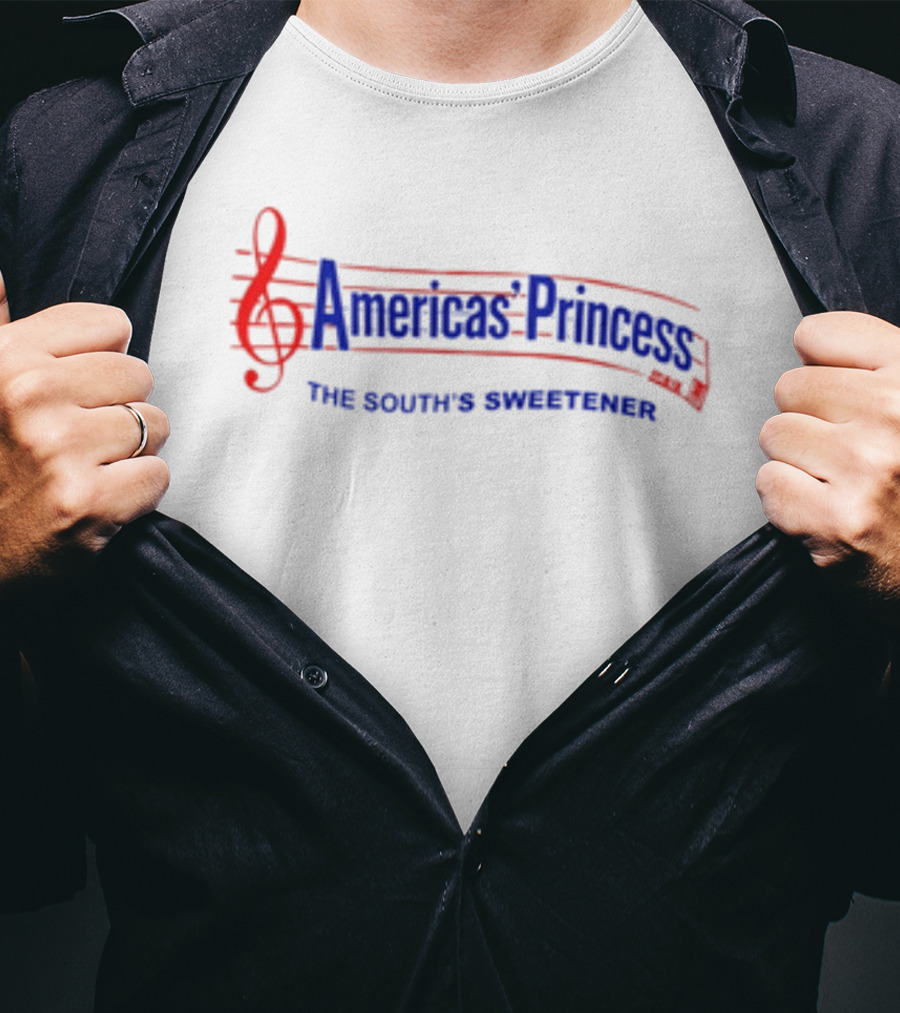 Americas' Princess The South's Sweetener Music Note T-Shirt
