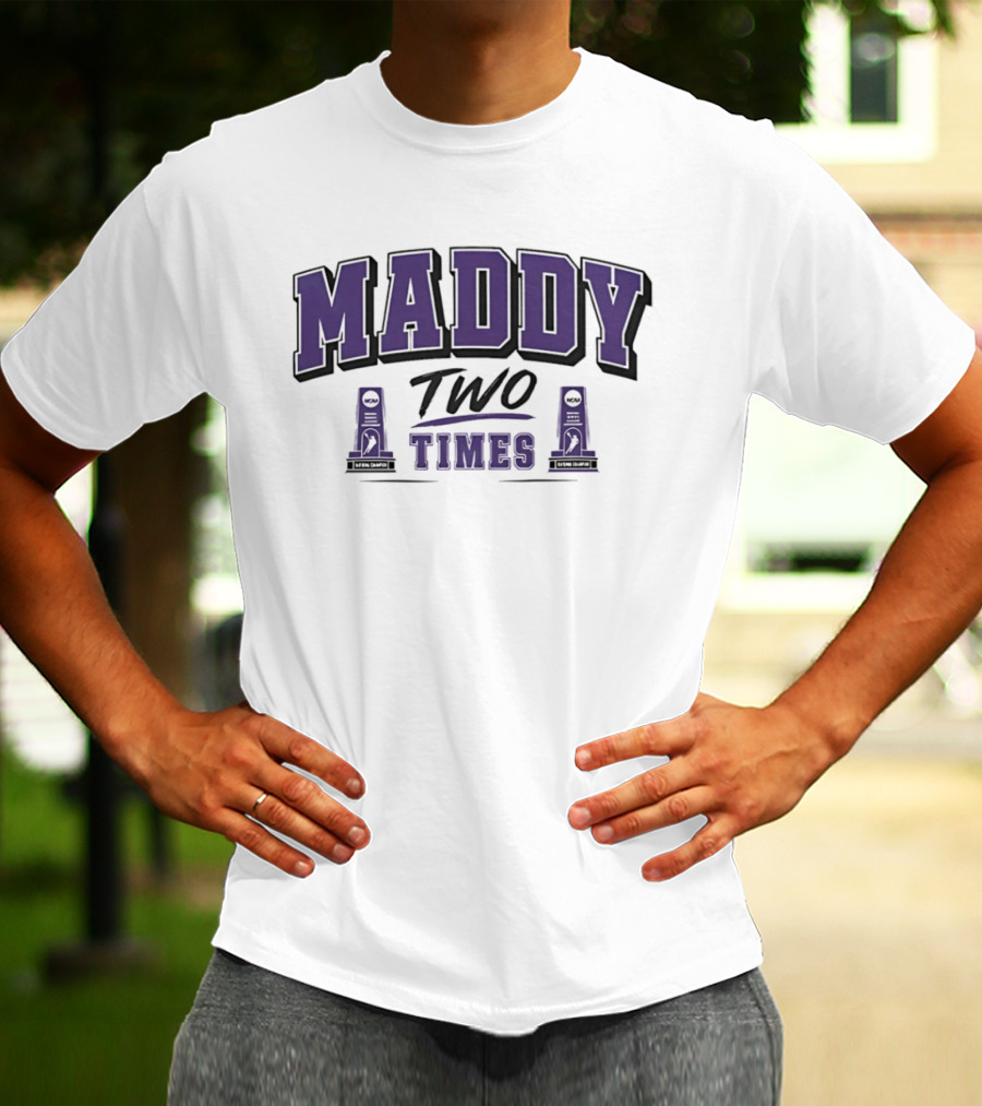 Maddy Two Times Northwestern Wildcats Trophies T-Shirt