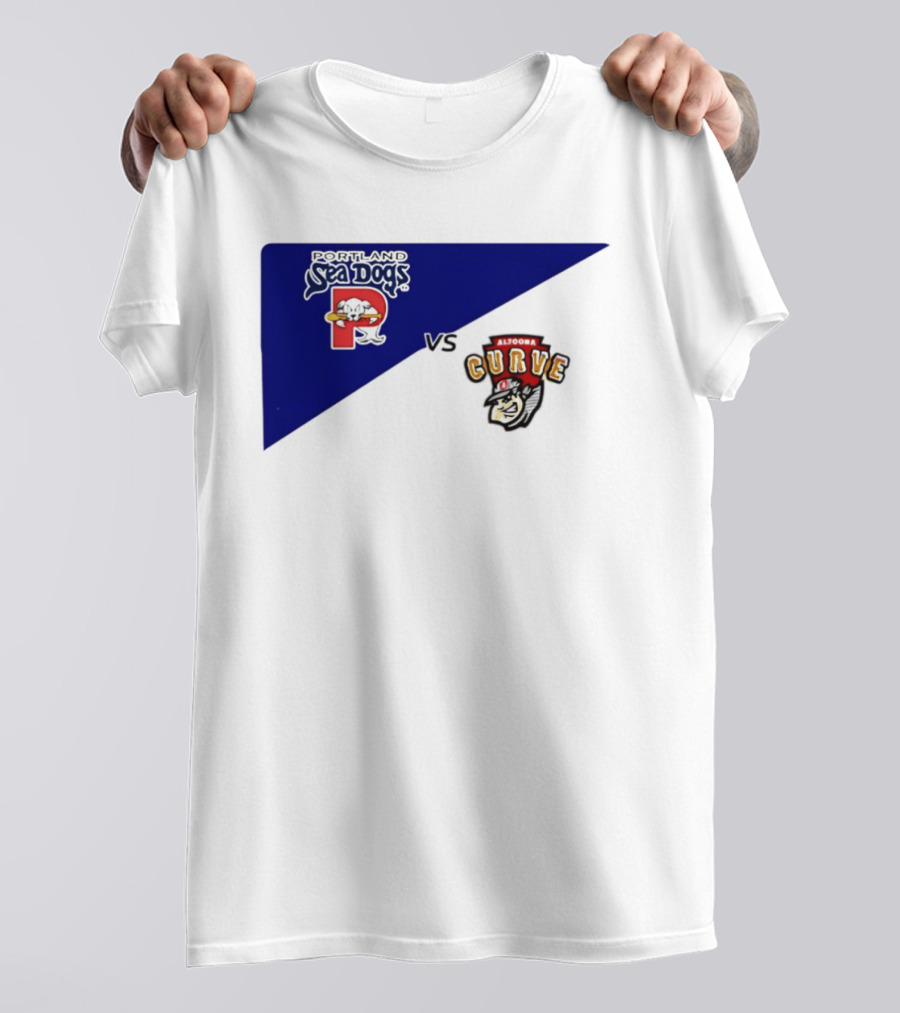 Portland Sea Dogs Altoona Curve Baseball Matchup 2026 T-Shirt