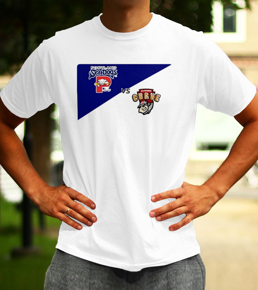 Portland Sea Dogs Altoona Curve Baseball Matchup 2026 T-Shirt