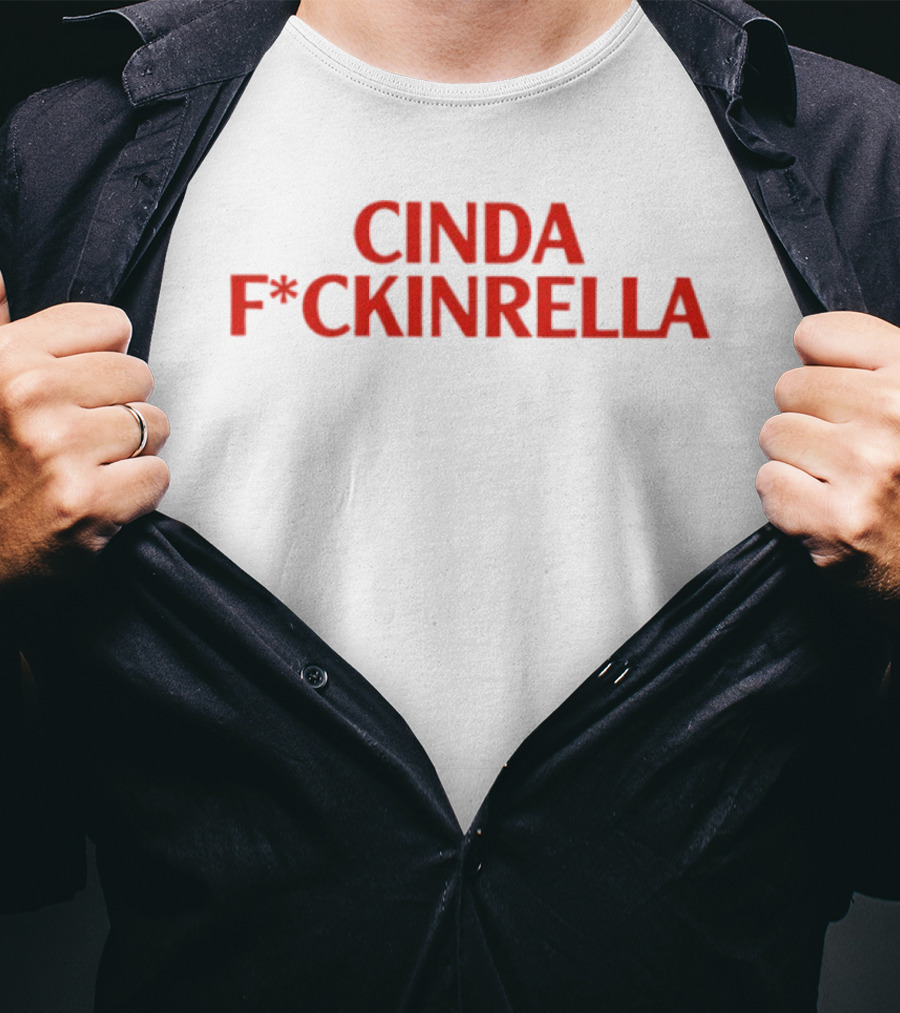 Cinda F*ckinrella Bold Red T-Shirt