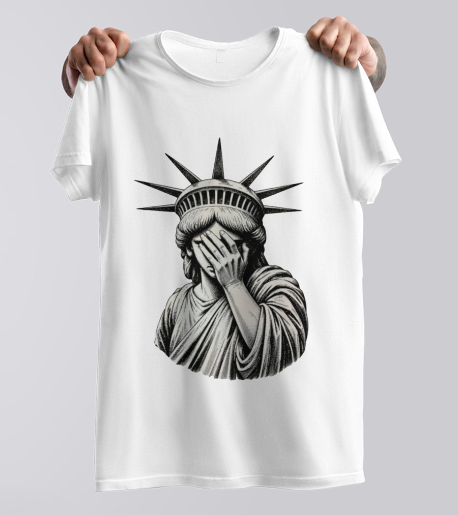 The State Of Things Statue Of Liberty Facepalm T-Shirt