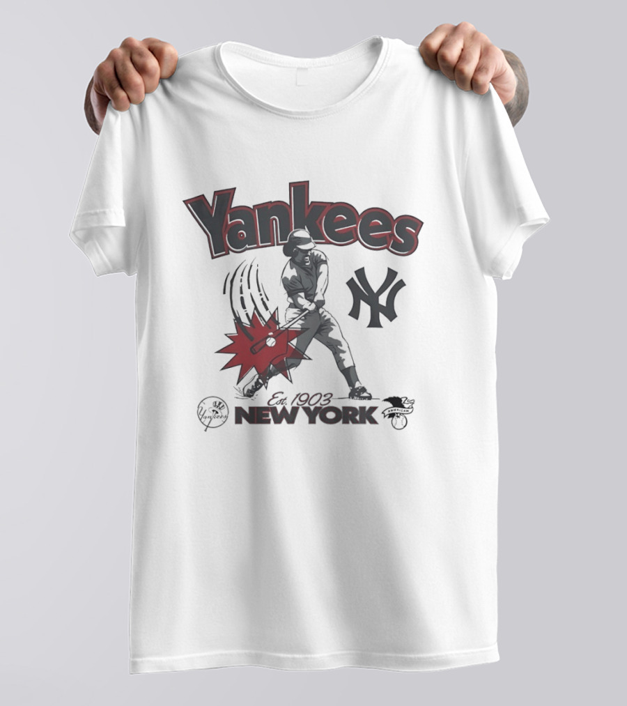 Yankees Est 1903 New York MLB Vintage Baseball Player T-Shirt