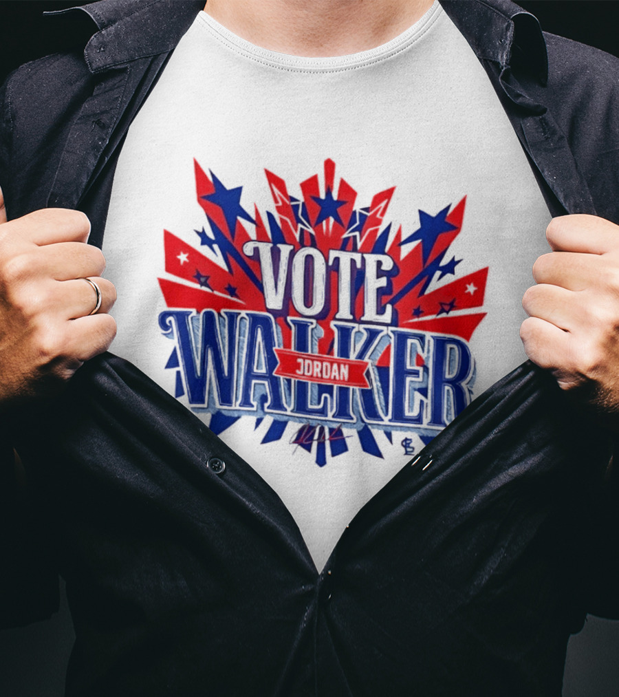 Vote Jordan Walker St Louis Cardinals MLB Stars And Stripes T-Shirt