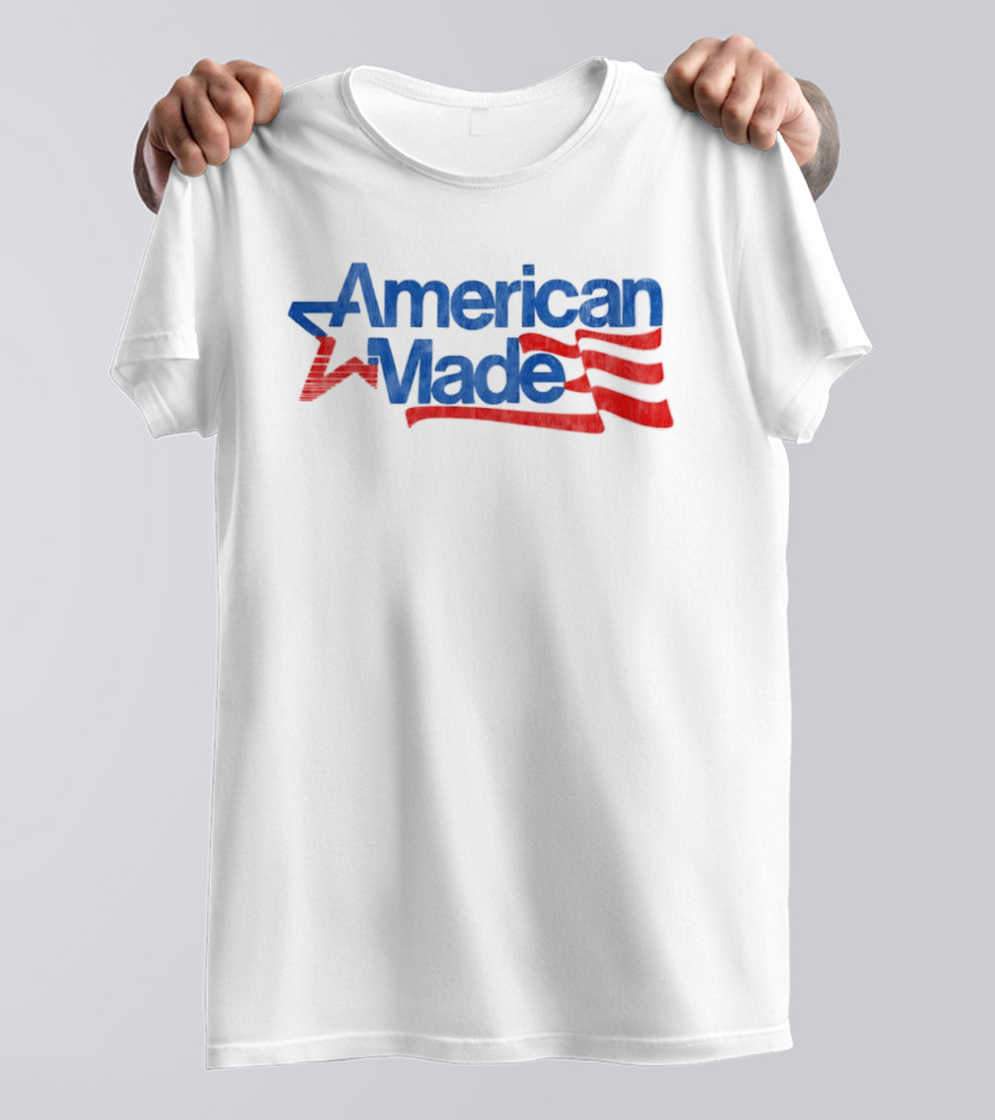 American Made Star And Stripes Flag T-Shirt