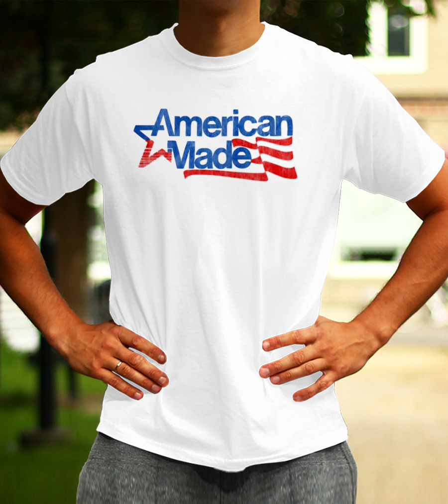 American Made Star And Stripes Flag T-Shirt