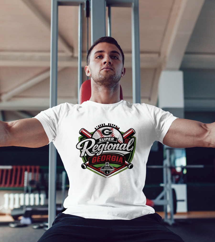 Georgia Bulldogs Baseball Super Regional Championship Athens 2026 T-Shirt
