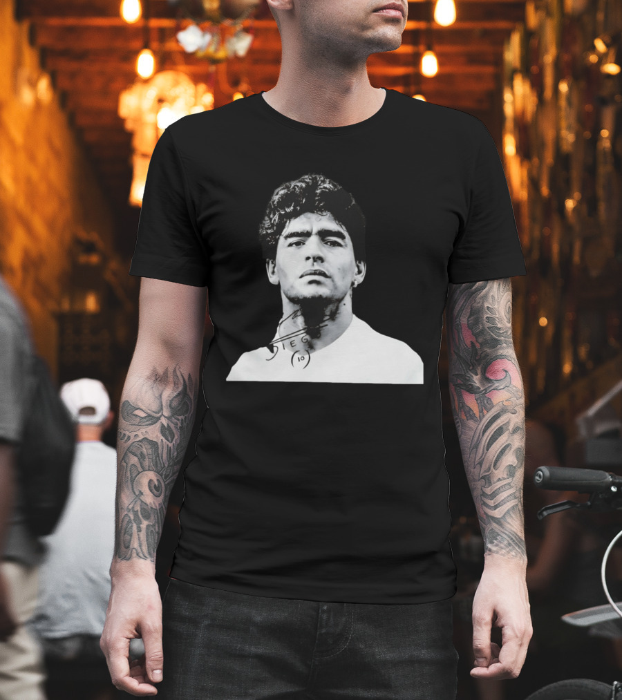 Diego Maradona Argentina Diego 10 Legend T-Shirt