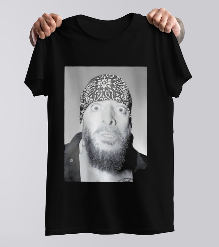 Mark Briscoe Yearbook Photo Bandana T-Shirt