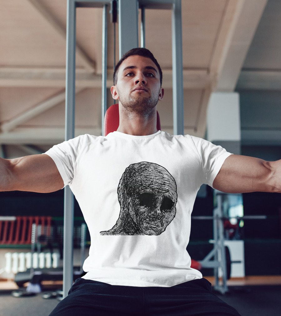 Withered Wojak Feels Doomer Meme Aesthetic T-Shirt