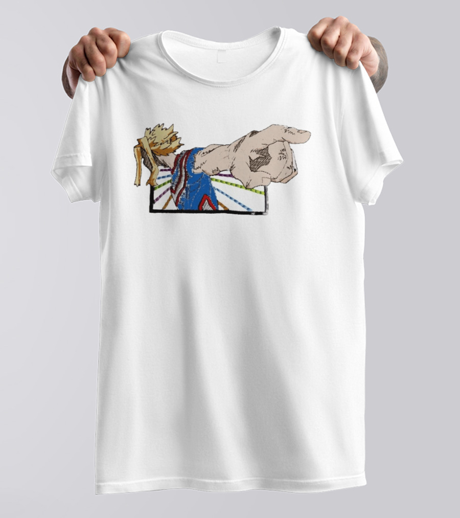 All Might Punch Pose My Hero Academia Anime Fan T-Shirt