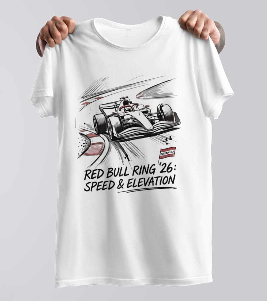 Red Bull Ring '26 Speed & Elevation Austrian Grand Prix 2026 T-Shirt