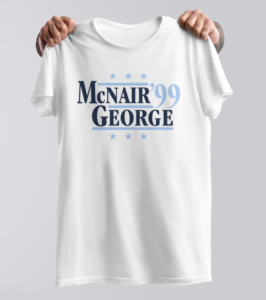 McNair George '99 Tennessee Titans Vintage Stars T-Shirt