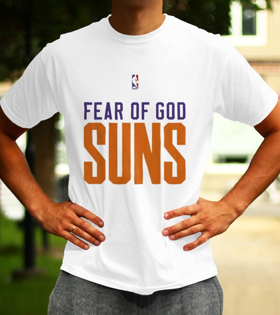 Fear Of God NBA Suns Mashup Basketball Phoenix T-Shirt
