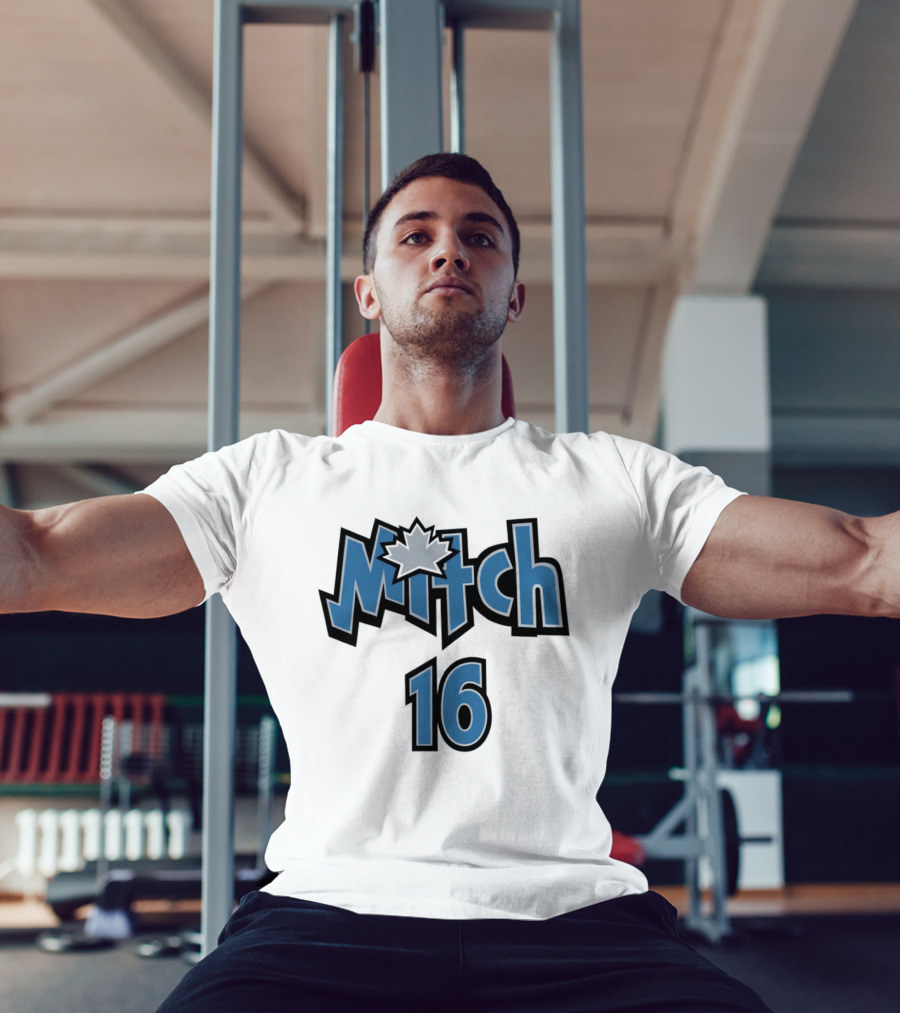 Mitch 16 Toronto Maple Leafs NHL Hockey Star T-Shirt