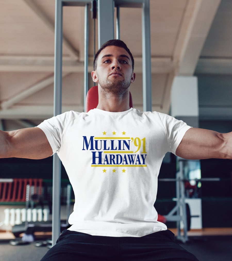 Mullin Hardaway 91 Stars Golden State Warriors T-Shirt
