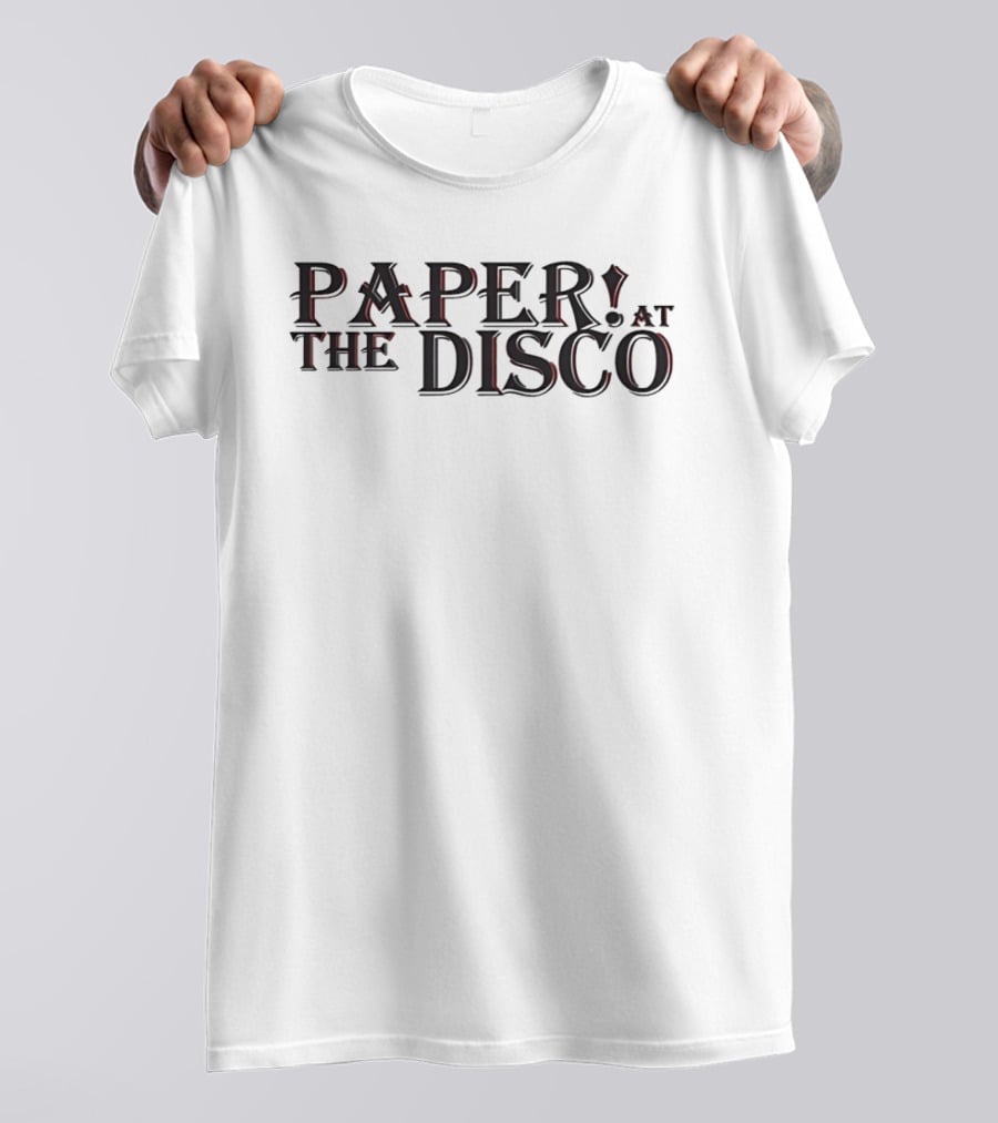 Paper At The Disco Band Music Emo Inspired Nostalgia T-Shirt