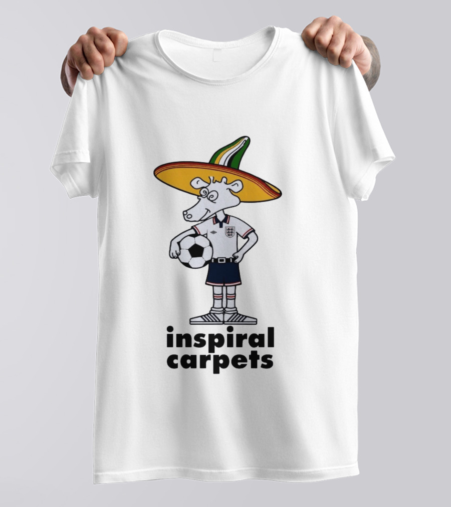 Inspiral Carpets Madchester Mexico 86 World Cup T-Shirt