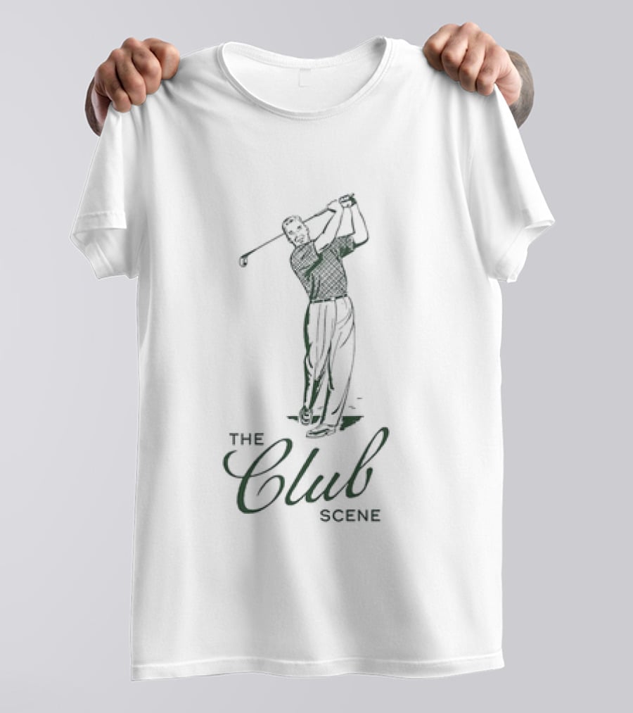 The Club Scene Golf Swing Iconic Player T-Shirt