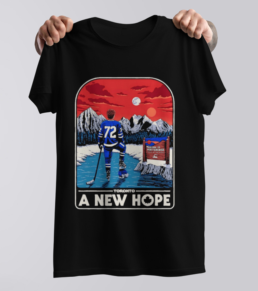 Toronto A New Hope Welcome To Whitehorse Hockey Yukon T-Shirt