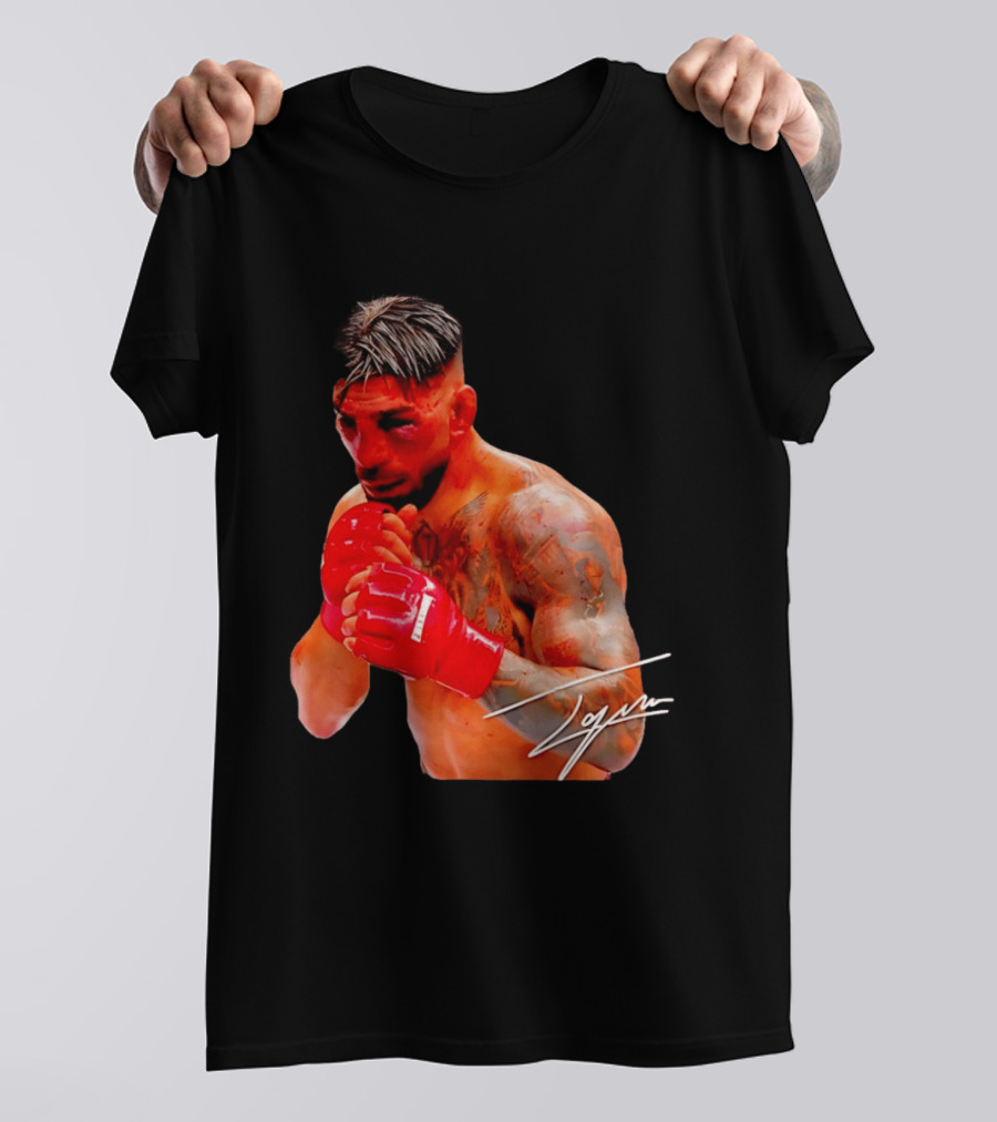 Ilia Topuria Signature Series MMA Fighter T-Shirt