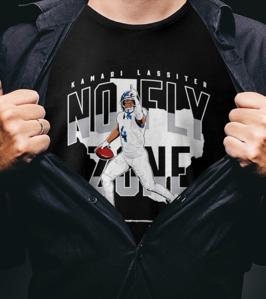 Kamari Lassiter No Fly Zone Football T-Shirt