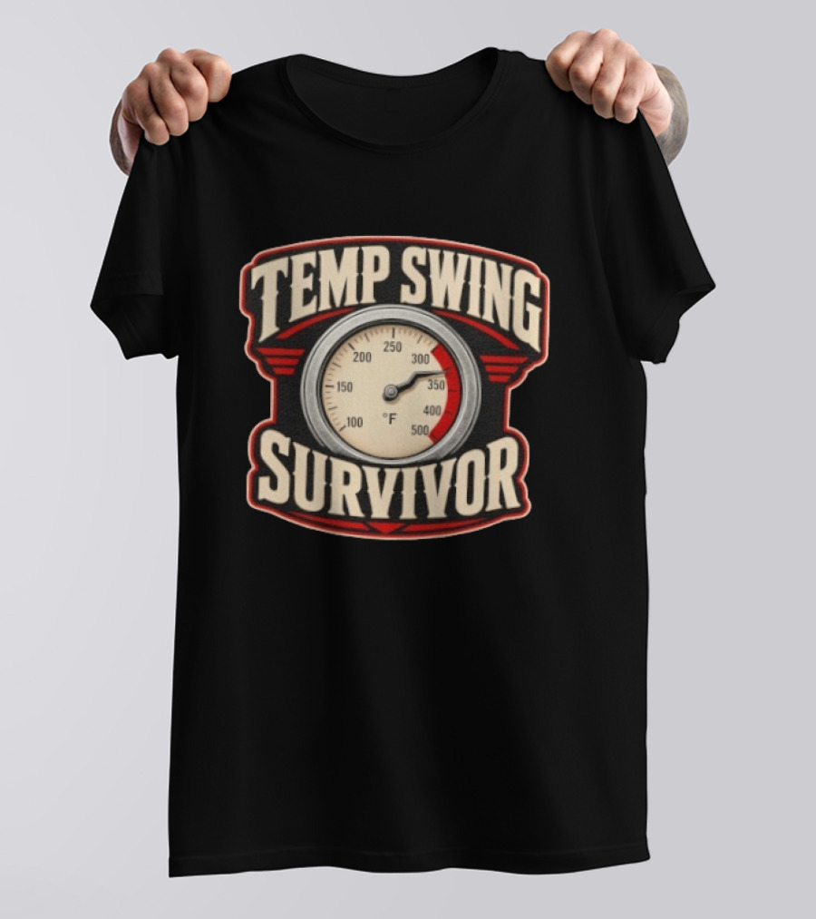 Temp Swing Survivor Thermometer T-Shirt