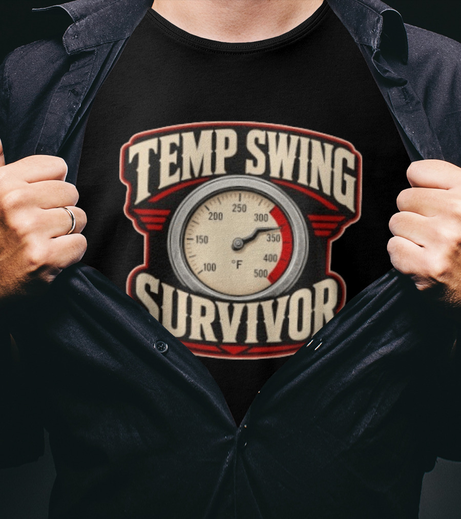 Temp Swing Survivor Thermometer T-Shirt
