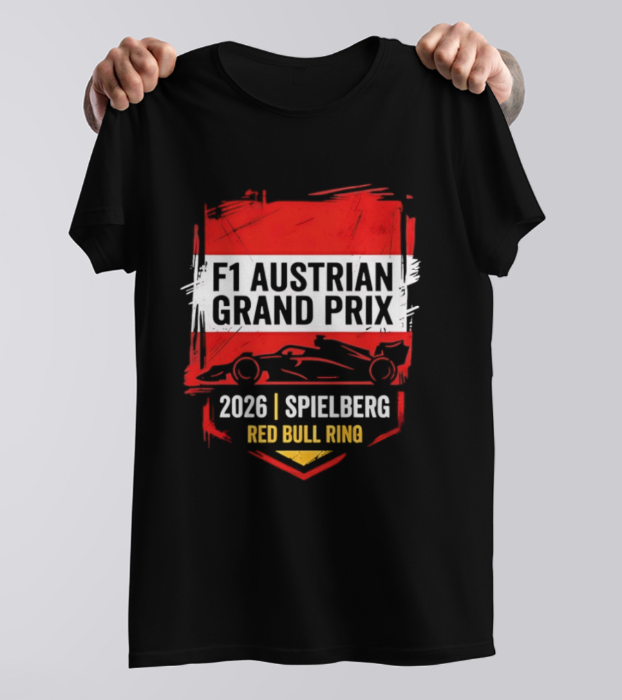 F1 Austrian Grand Prix 2026 Spielberg Red Bull Ring Racing Memorabilia T-Shirt