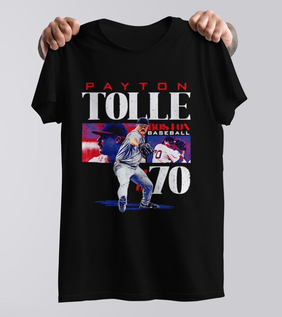 Boston Red Sox Payton Tolle 70 MLB Baseball T-Shirt