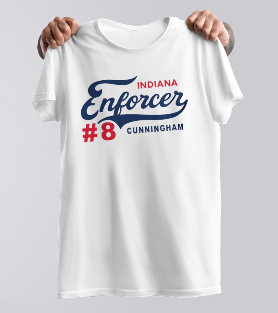 Sophie Cunningham Indiana Enforcer #8 Cunningham Indiana Basketball T-Shirt